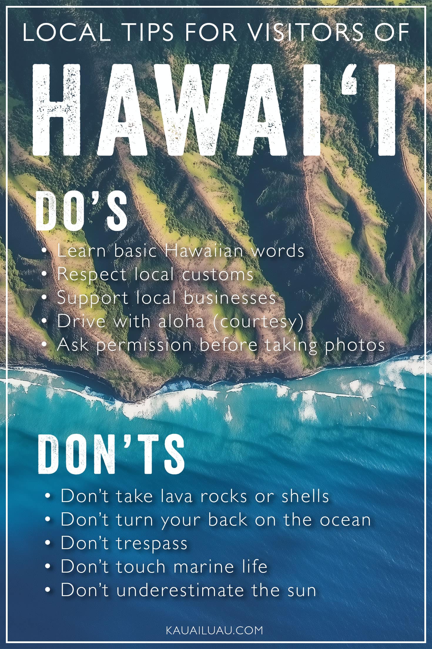 Local Hawaii tips